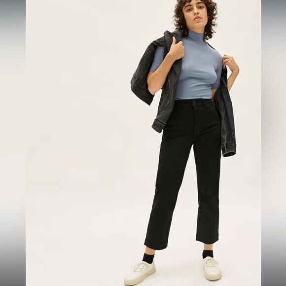 Everlane The Straight-Leg Crop Size 0 - Picture 1 of 9